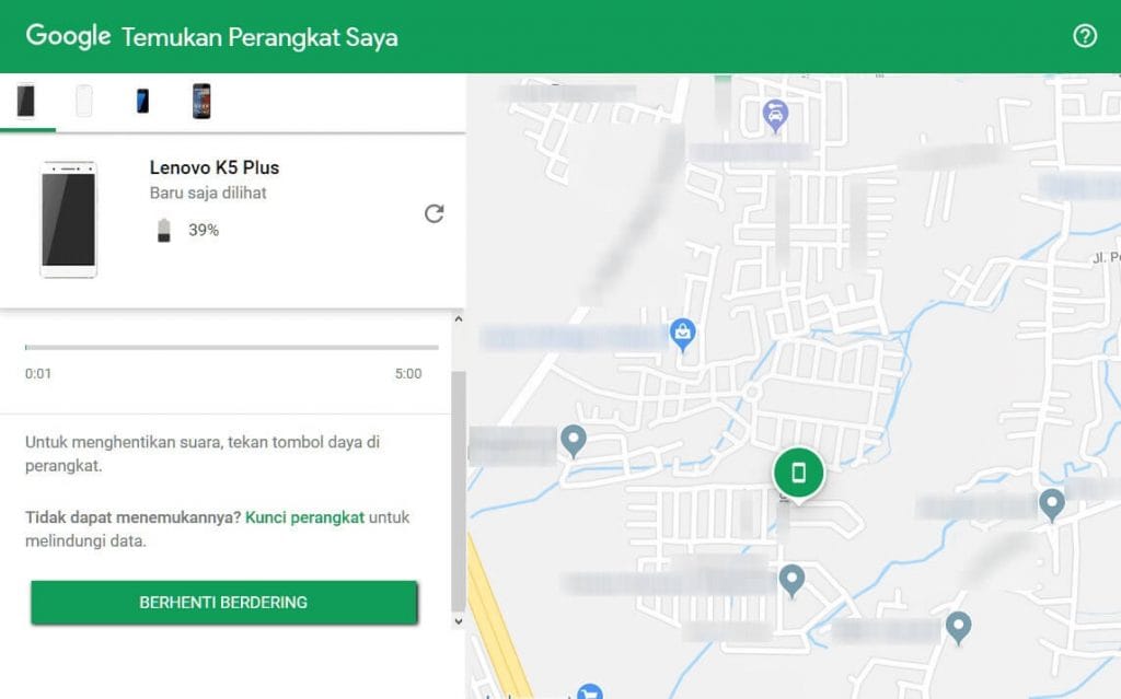 3 Cara Melacak HP dengan Email ketika Sedang Hilang